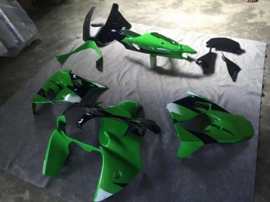 Carene ZX9R 00-01 - Verde Nero Opaco Inchiostro Blu