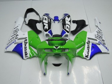 Carene ZX9R 94-97 - Verde Bianco