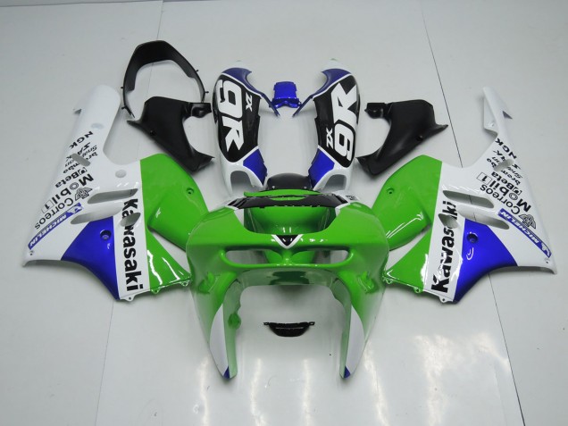 Carene ZX9R 94-97 - Verde Bianco