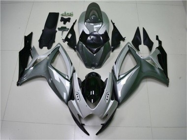 Carrozzeria & Carena GSXR 600 / 750 K6 06-07 - Argento Grigio