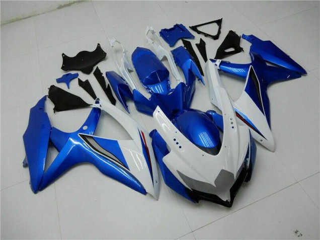 Carrozzeria & Carena GSXR 600 / 750 K8 08-10 - Blu Bianco Carrozzeria & Carena GSXR 600 / 750 K8 08-10 - Blu Bianco