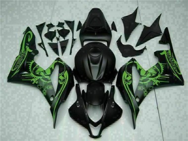 Carrozzeria & Plastica CBR 600 RR 07-08 - Nero Verde