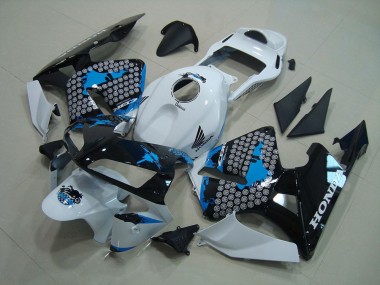 Kit Carena & Plastica CBR 600 RR 03-04 - Bianco Nero Blu