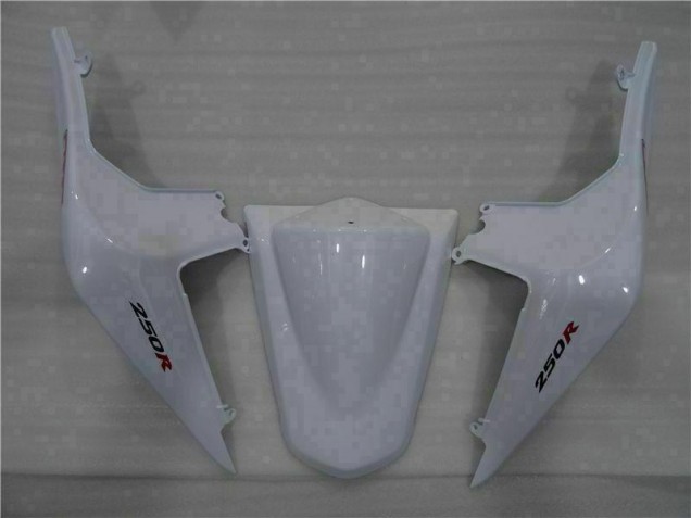 Kit Carena & Plastica EX250 08-12 - Bianco Nero Ninja Kit Carena & Plastica EX250 08-12 - Bianco Nero Ninja