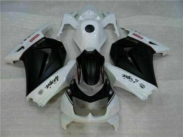 Kit Carena & Plastica EX250 08-12 - Bianco Nero Ninja Kit Carena & Plastica EX250 08-12 - Bianco Nero Ninja