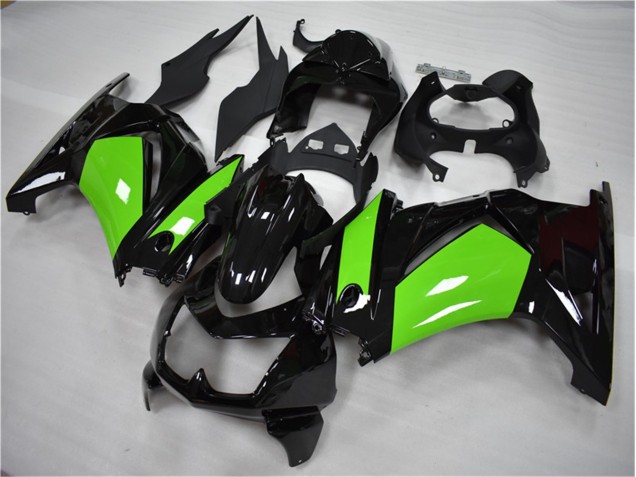 Kit Carenatura Completa EX250 08-12 - Nero Verde