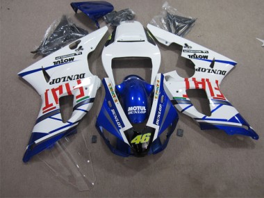 Kit Carenatura Completa R1 09-11 - Blu Bianco Motul Dunlop 46