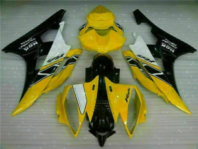 Kit Carenatura Completa R6 06-07 - Giallo Nero Kit Carenatura Completa R6 06-07 - Giallo Nero