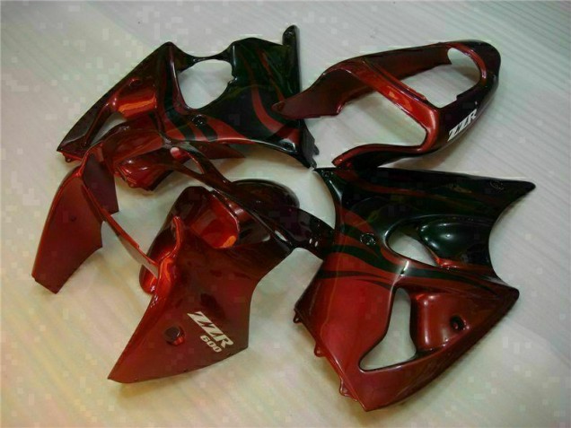 Kit Carenatura Completa ZX6R 00-02 - Rosso Kit Carenatura Completa ZX6R 00-02 - Rosso