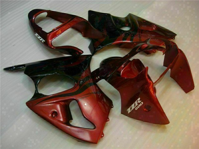 Kit Carenatura Completa ZX6R 00-02 - Rosso Kit Carenatura Completa ZX6R 00-02 - Rosso