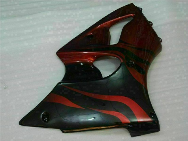 Kit Carenatura Completa ZX6R 00-02 - Rosso Kit Carenatura Completa ZX6R 00-02 - Rosso