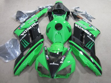 Kit Carenatura Completo ABS CBR 1000 RR 04-05 - Nero Verde Monster