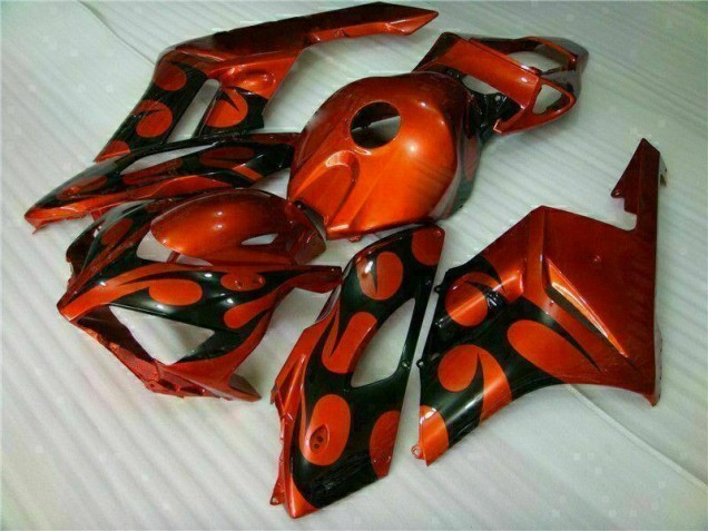 Kit Carene CBR 1000 RR 04-05 - Arancia Nero Kit Carene CBR 1000 RR 04-05 - Arancia Nero