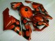 Kit Carene CBR 1000 RR 04-05 - Arancia Nero Kit Carene CBR 1000 RR 04-05 - Arancia Nero