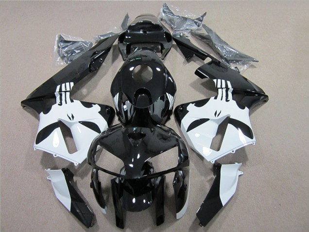 Kit Carene CBR 600 RR 05-06 - Nero Bianco Kit Carene CBR 600 RR 05-06 - Nero Bianco