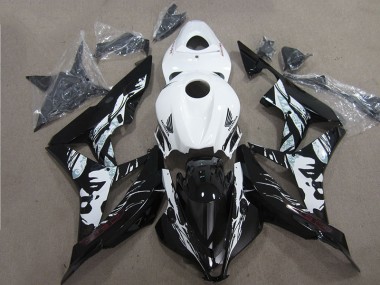 Kit Carene Completa CBR 600 RR 07-08 - Nero Bianco