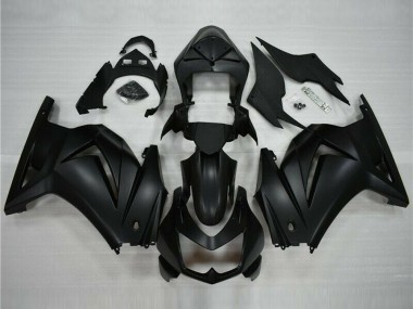 Kit Carene Completa EX250 08-12 - Nero Opaco