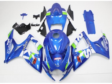 Kit Carene GSXR 600 / 750 K6 06-07 - Blu Bianco