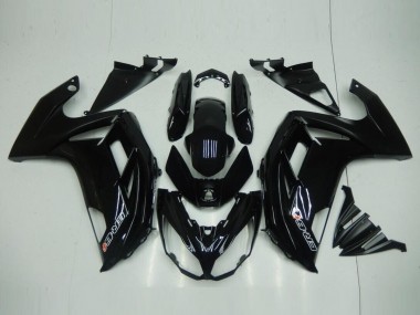 Kit Completo Carenatura ABS EX650 12-16 - Lucido Nero