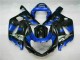 Kit Completo Carenatura ABS GSXR 600 / 750 K1 K2 K3 01-03 - Blu Nero Kit Completo Carenatura ABS GSXR 600 / 750 K1 K2 K3 01-03 - Blu Nero
