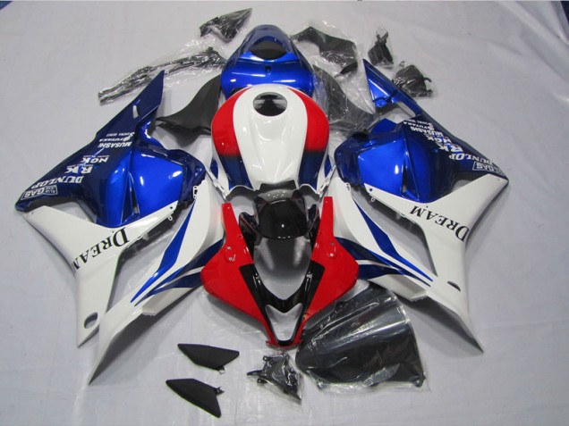 Kits Carenatura CBR 600 RR 09-12 - Bianco Blu Rosso DREAM Kits Carenatura CBR 600 RR 09-12 - Bianco Blu Rosso DREAM