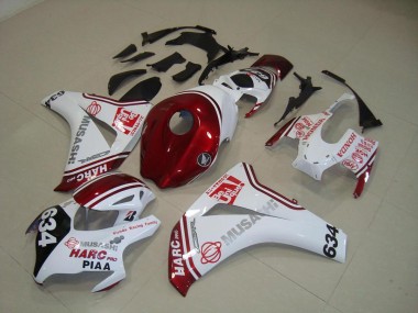 Kits Carenatura Completa CBR 1000 RR 08-11 - Bianco Rosso HARC Pro PIAA 634