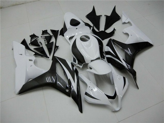 Kits Carenatura Completa CBR 600 RR 07-08 - Bianco Nero Kits Carenatura Completa CBR 600 RR 07-08 - Bianco Nero