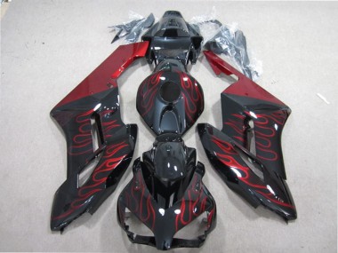 Kits Carenatura Completo ABS CBR 1000 RR 04-05 - Nero Rosso Fiamma