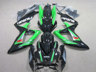 Kits Carenatura Completo ABS GSXR 600 K6 06-07 - Nero Verde