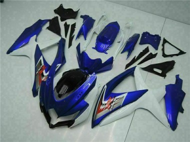 Kits Carenatura GSXR 600 / 750 K8 08-10 - Blu Bianco