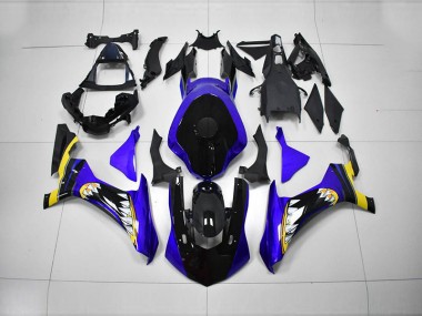 Kits Carenatura Iniezione R1 15-19 - Blu Nero