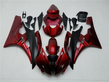 Kits Carenatura R6 06-07 - Rosso Nero