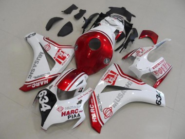 Kits Carene CBR 1000 RR 08-11 - Bianco Rosso HARC Pro PIAA 634