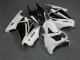 Kits Carene & Plastica EX250 08-12 - Bianco Nero Ninja Kits Carene & Plastica EX250 08-12 - Bianco Nero Ninja