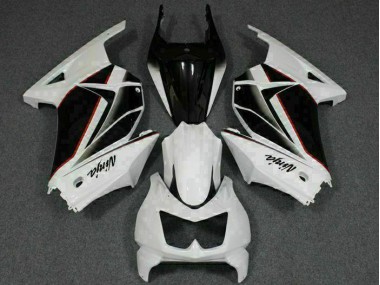 Kits Carene & Plastica EX250 08-12 - Bianco Nero Ninja