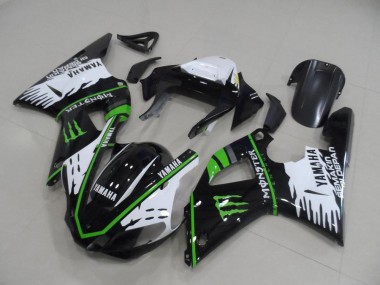 Kits Carene R1 00-01 - Nero Bianco Verde Monster