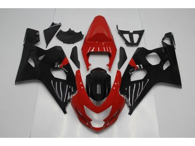 Plastica GSXR 750 K4 04-05 - Rosso Nero