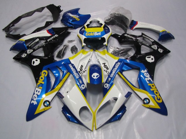 Plastica S1000RR 09-14 - Blu Bianco GoldBet Plastica S1000RR 09-14 - Blu Bianco GoldBet